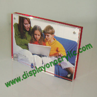 magnetic perspex photo frame